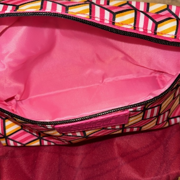 Clinique Makeup Cosmetic Skincare Travel Zippered Bag Pouch Case SET OF 2 - Picture 9 of 9